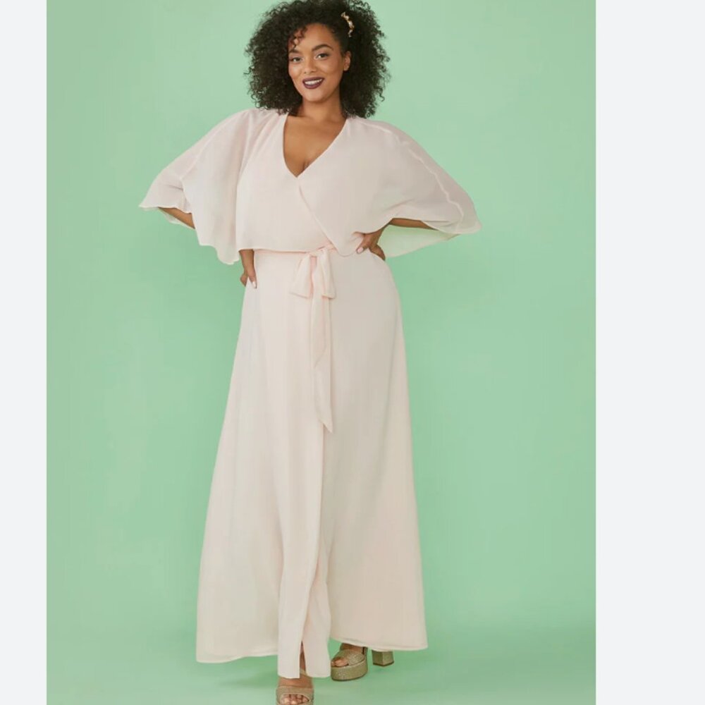 Modcloth Wrapped in Rapture Maxi Dress  NWT